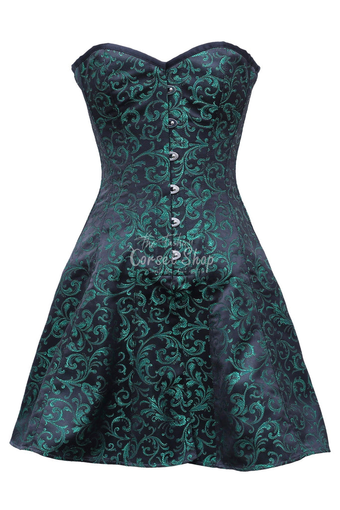 Niehues Brocade Corset Dress