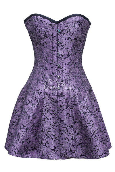 Misa Brocade Corset Dress