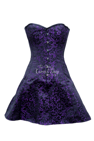 Ary Brocade Corset Dress