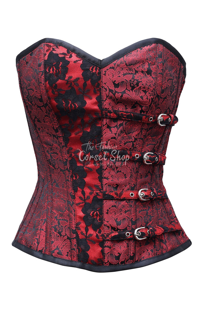 Hawley Brocade Overbust Corset