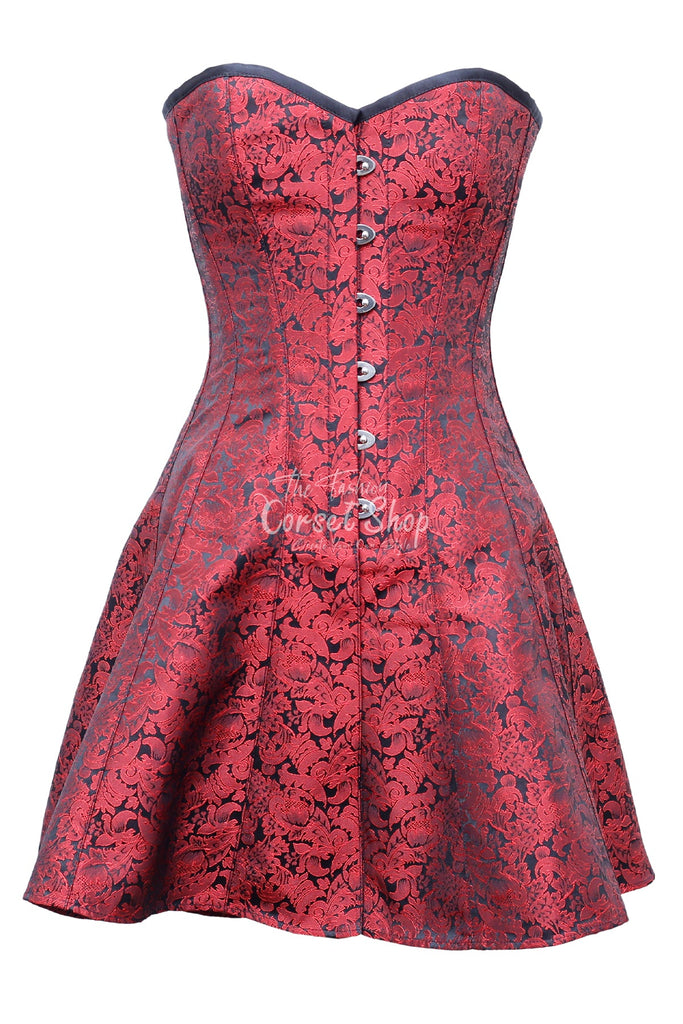 Izidoro Brocade Corset Dress