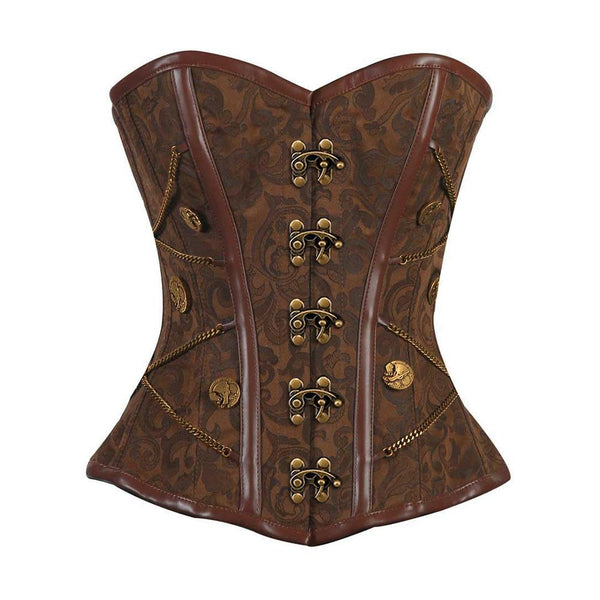 Flora Steampunk Overbust Corset