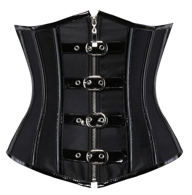 Notaro Black Underbust Corset - Corsets Queen US-CA