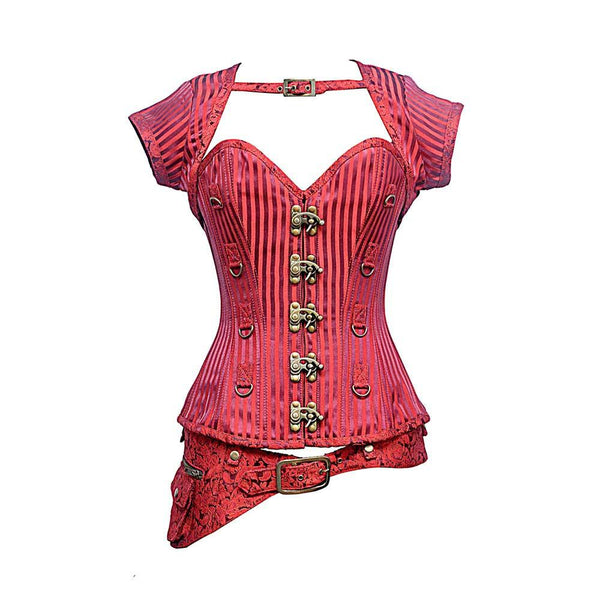 Capri Steampunk Overbust Corset - Corsets Queen US-CA