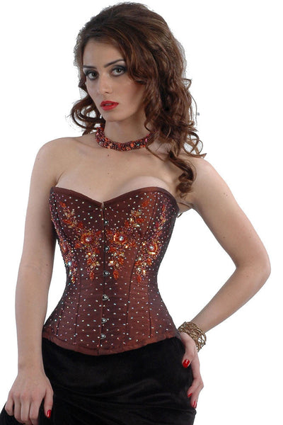 Emalee Overbust Corset - Corsets Queen US-CA