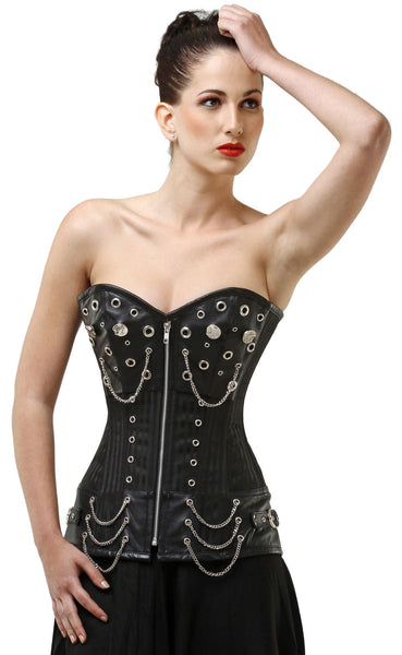 Jazelle Longline Overbust Corset - Corsets Queen US-CA