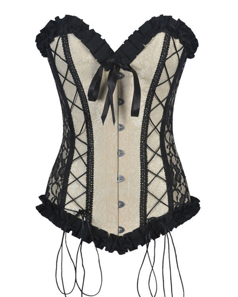 Kadence Longline Overbust Corset - Corsets Queen US-CA