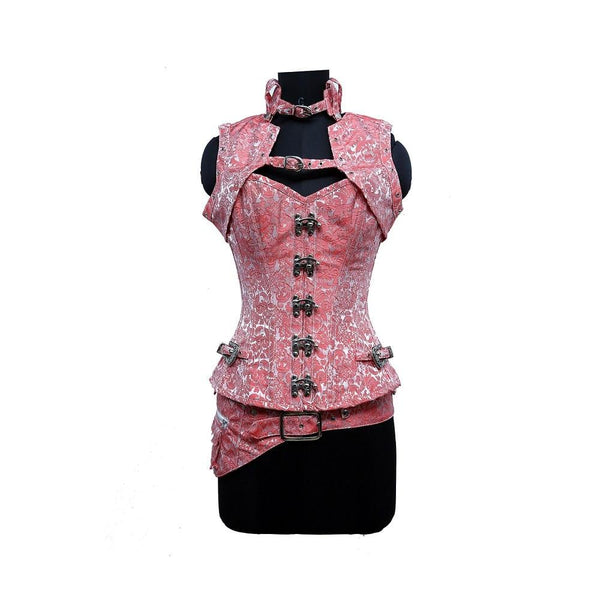 Miya Steampunk Overbust Corset - Corsets Queen US-CA