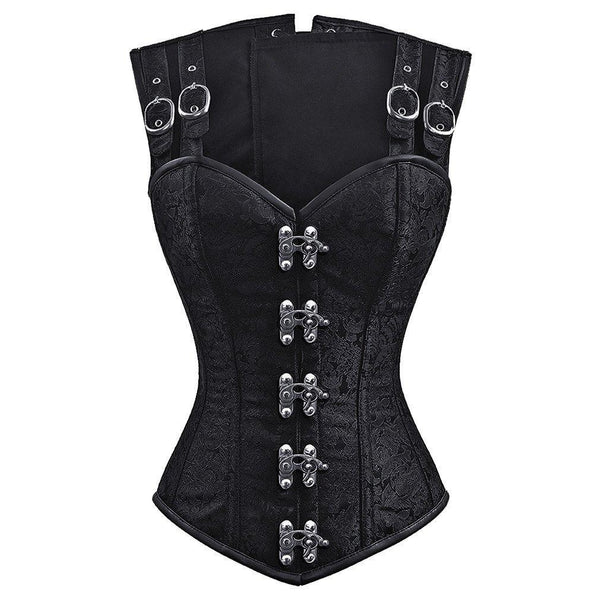 Nyomi Gothic Corset with Shoulder Straps