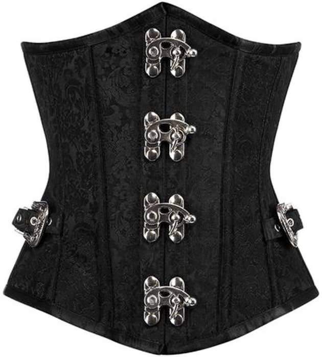 Arian Brocade Underbust with side buckles