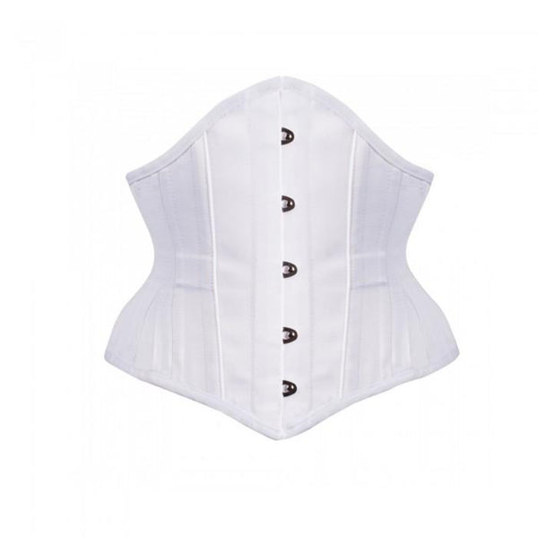 Riley White Waist Training Waspie Underbust