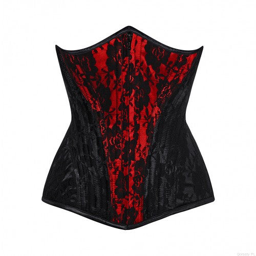 Berneice Waist Trainer Net Overlay Corset