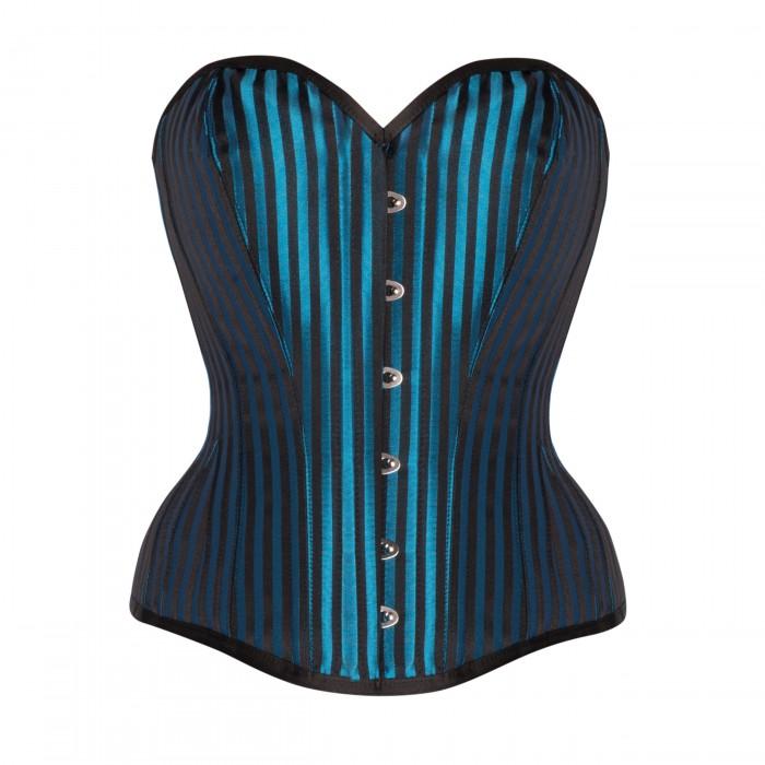 Stella Steel Boned Waist Taiming Corset With Hip Gores