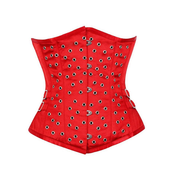 Lassila Red Gothic Underbust Corset