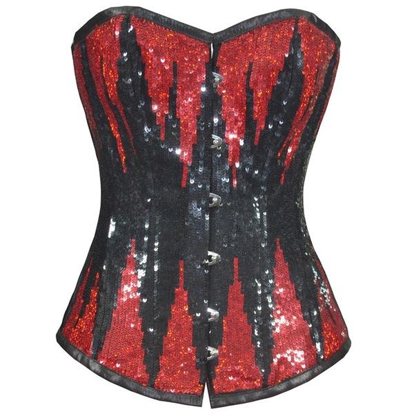 Marcello Sequined Viper Bite Corset