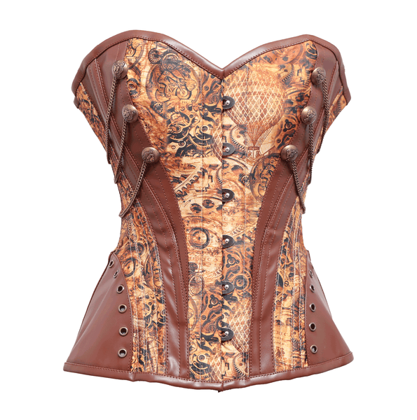 Nebrska Steampunk Overbust Corset