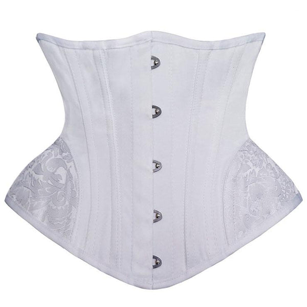 Tanya Waist Taming White Underbust Corset